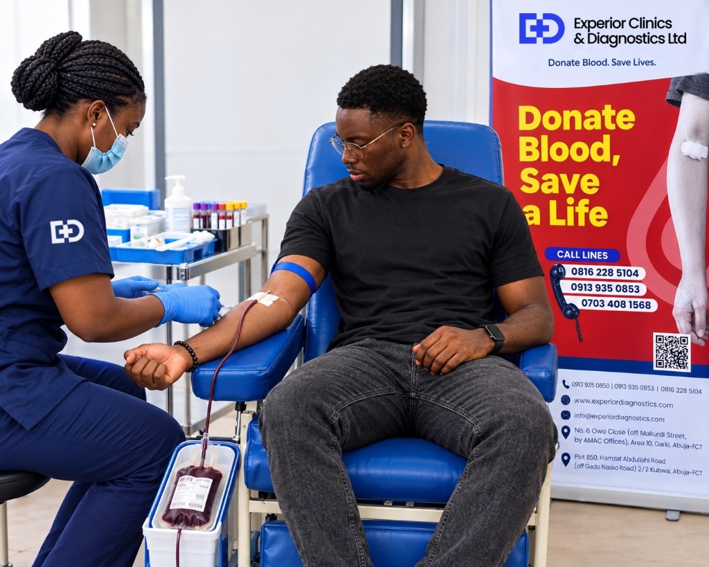 Blood Donation at Experior
