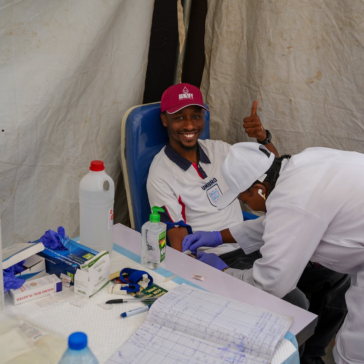 Experior x Genzify Blood Drive